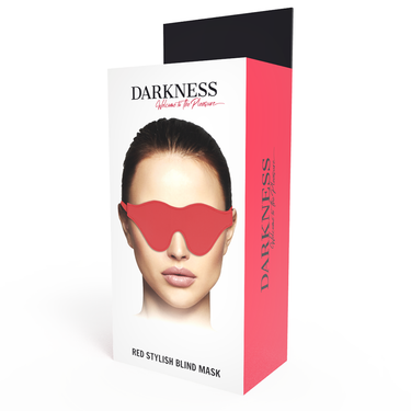 Maschera Oscurità in PVC per Sospense e Intimità Misteriosa